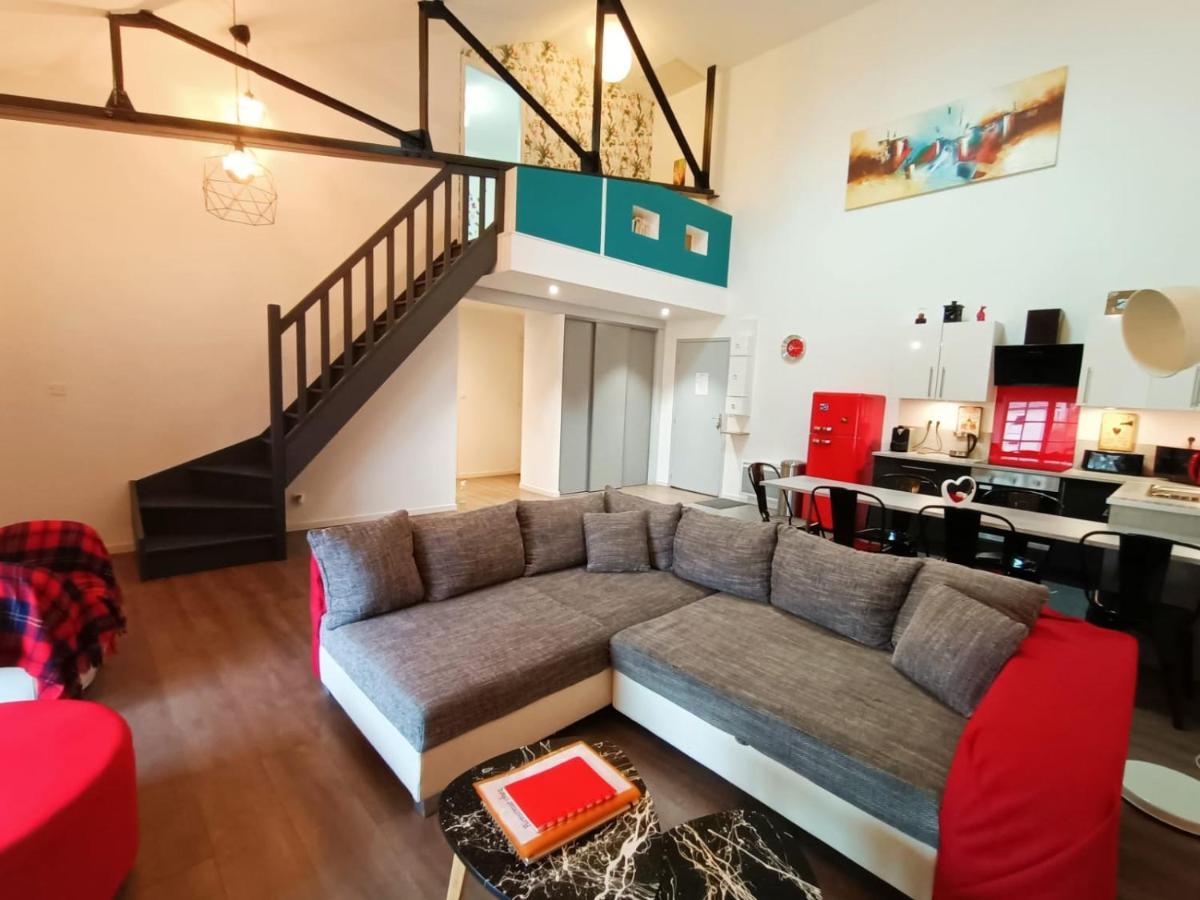 Superbe Appartement Type Loft En Duplex Rue Buat Шалон-ан-Шампань Экстерьер фото